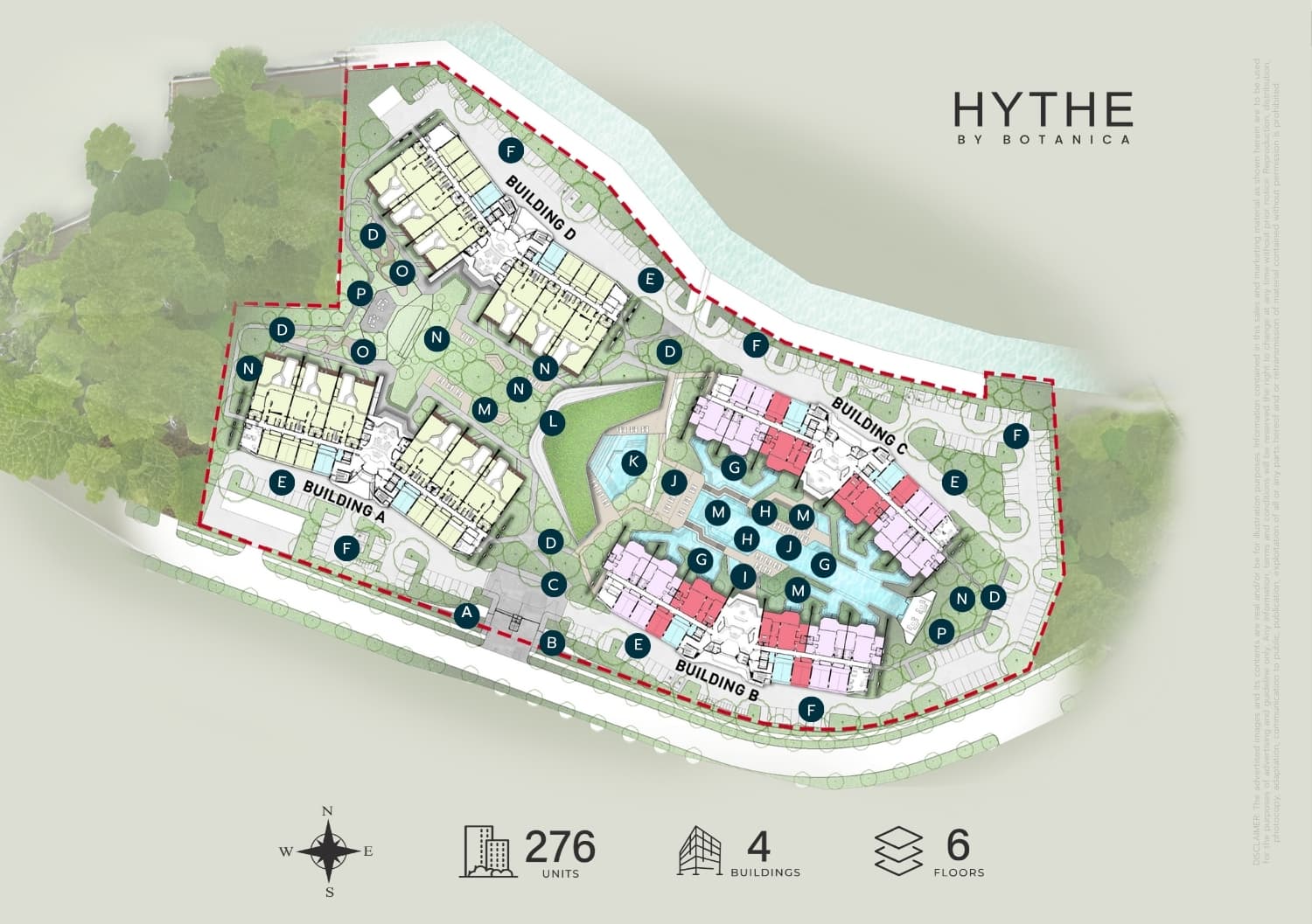 Official Botanica Hythe plan: Master plan