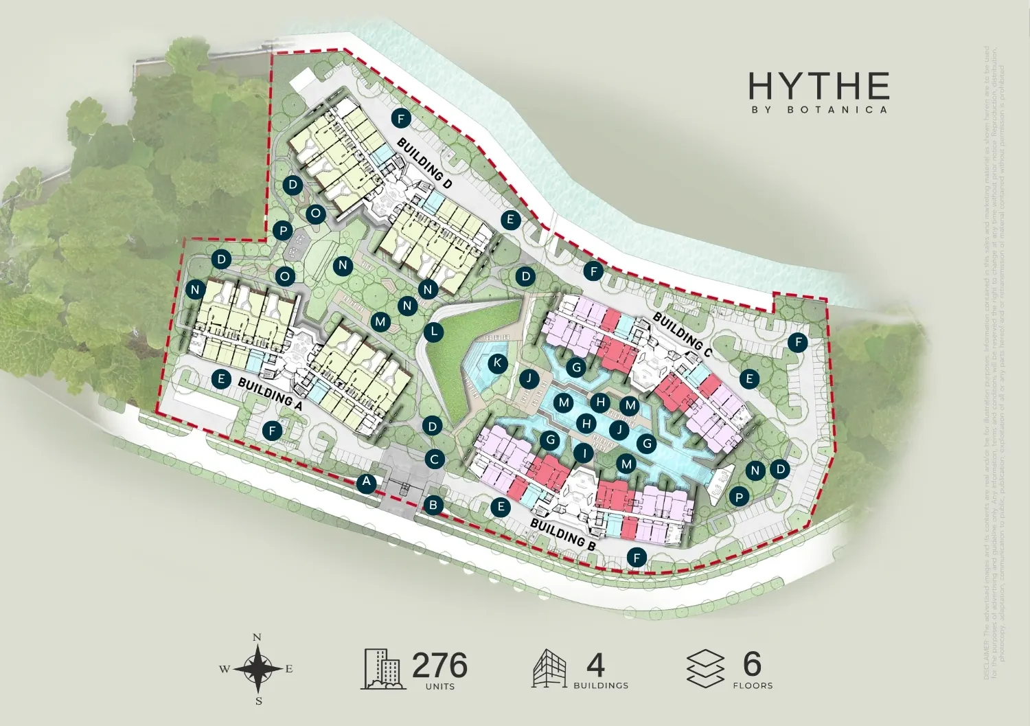 Official Botanica Hythe plan: Master plan